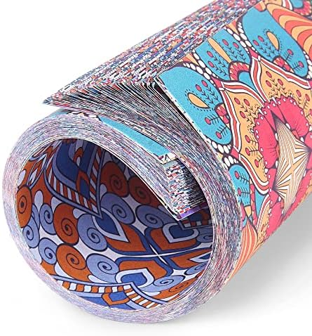 Origami Paper 6x6" Double Sided 50 Sheets 10 Colors Origami Kit,Craft Paper