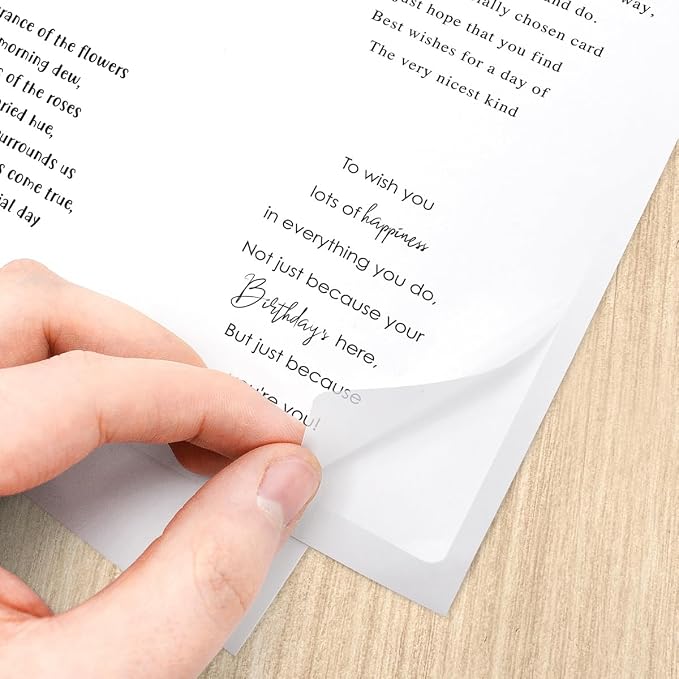 Katy Sue Designs Wonderful Days Peelables Stickers for Card Making. 48 Peelable Verses & Sentiments/Peel Offs for Card Making Supplies, Card Making Accessories, & Card Making Embellishments