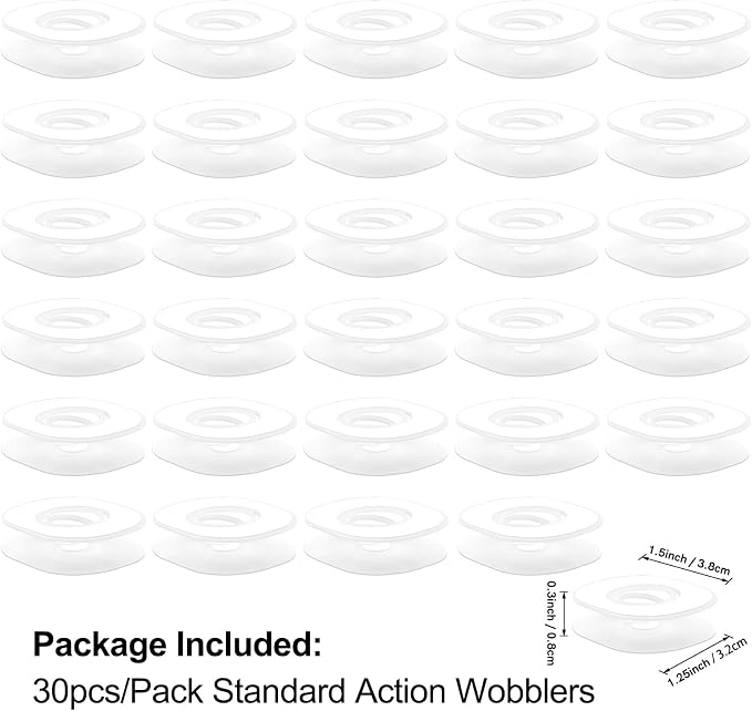 BAOFALI 30Pcs/Set 1.25" x 1.5" Mini Action Wobbles,Self-Adhesive Springs,Small Wobblers Movers for Card Making DIY Scrapbooking Arts Projects Handmade Crafts Scrapbooking Embellishments