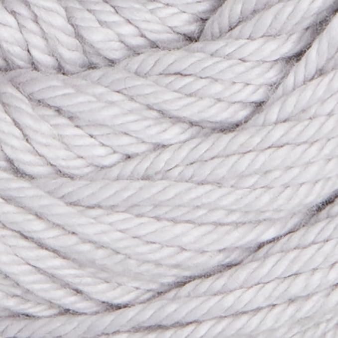 Knit Picks Dishie Gray Worsted Weight 100% Cotton Yarn for Crocheting