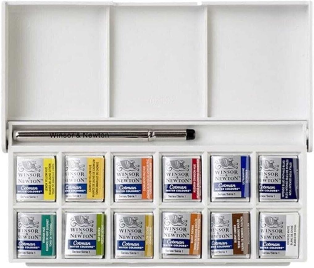 Winsor & Newton Cotman Water Colour Sketchers' Pocket Box 1 pcs sku# 1841676MA