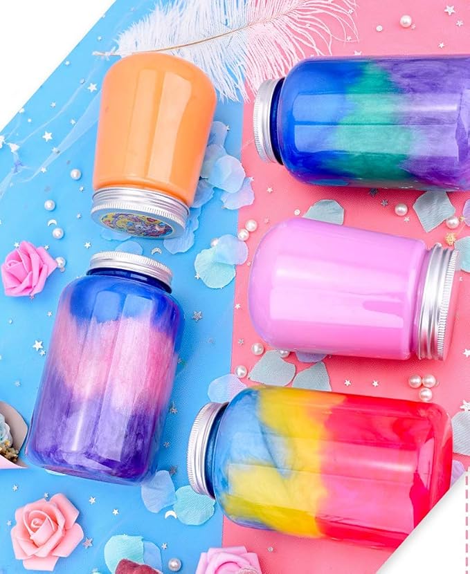 SEISSO 15 Bottles Mica Powder Set, Epoxy Resin Dye, Pearlescent Color Pigment, Cosmetic Grade Pigment for DIY Arts, Slime, Bath Bombs, Nail Polish, Candle Making, Soap Making, Coloring Mix