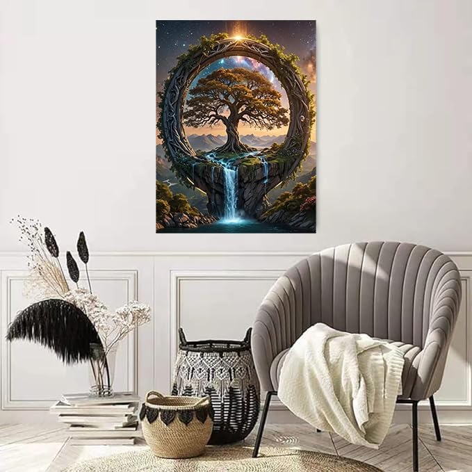 Xylogist Tree of Life Diamond Art Kits for Adults 12X16Inch