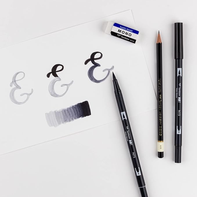 Tombow 56303 Drawing Set 6-Pack. Products for doodles and illustrations