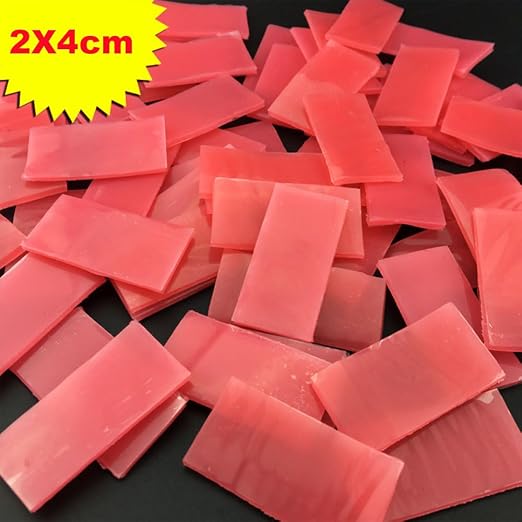 30pcs Glue Clay Diamond Art Wax Diamond for DIY Diamonds Art Paintin, 2x4cm Red