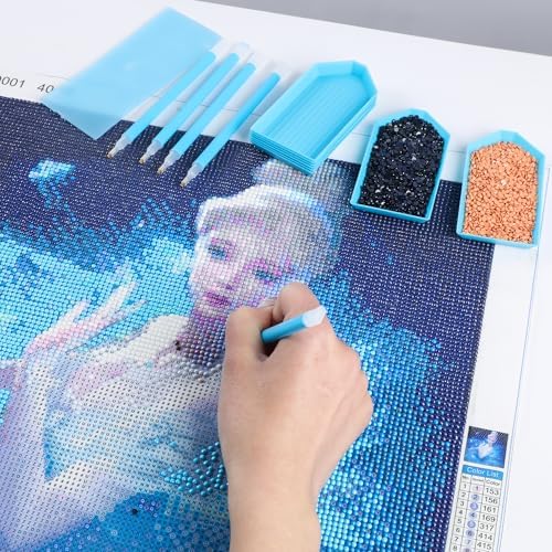 LYMUSUMI 42PCS 5D Diamond Art Painting Tools and Accessories Kits