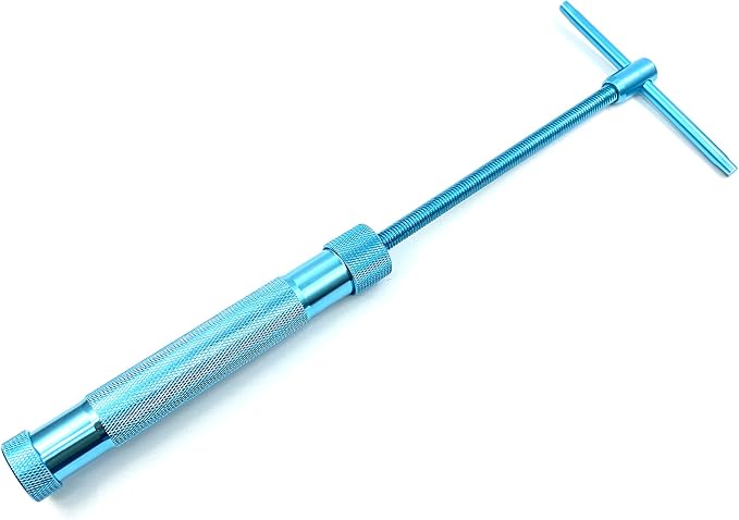 HEVERP Stainless Steel Clay Extruders Sugar Paste Extruder Cake Fondant Decorating Tool Set (Blue)