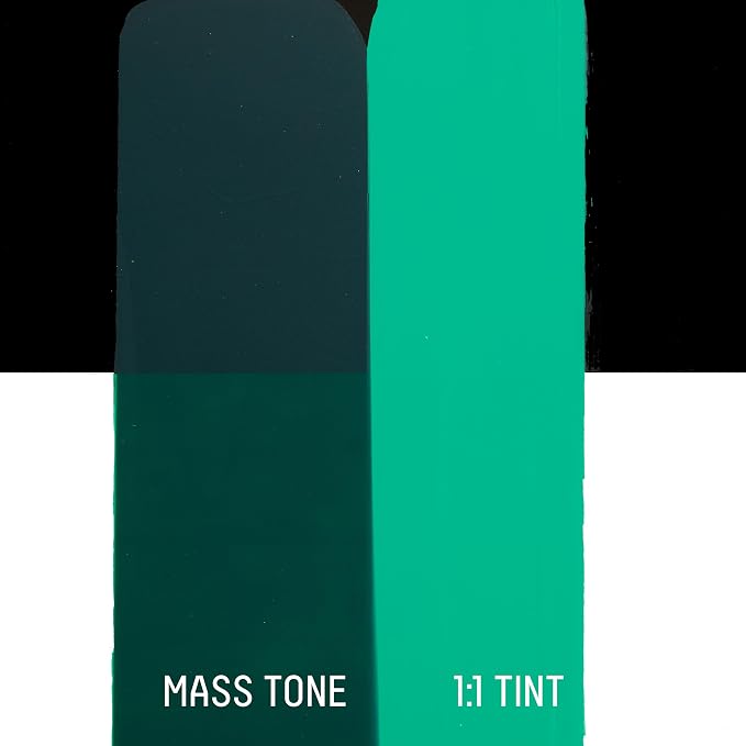 Liquitex BASICS Acrylic Paint, 8.5-oz Tube, Phthalocyanine Green | Medium Viscosity, Satin Finish, Lightfast, Fine Art Pigments, Range of Opacities, Easy Blending