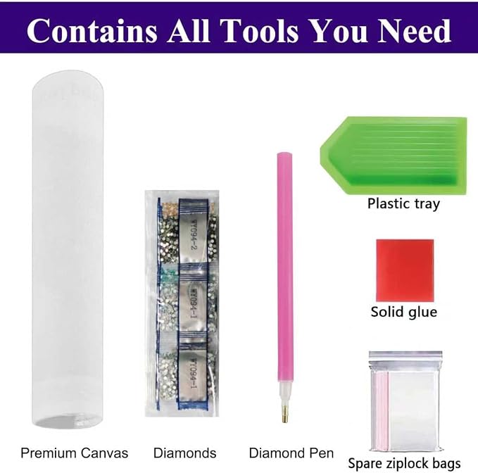 Dorwendis Lemon Diamond Art Kits for Adults, Lemon Tree 5D Diamond Painting Kits for Beginners, DIY Full Round Drill Diamond Dots Gem Crystal Art for Home Wall Decor Gifts 12x16 inch
