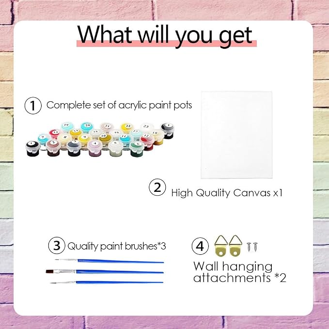 NZNANCHU DIY Paint by Numbers for Adults,Painting by Number Kits on Canvas,Color by Numbers for Beginner,Gifts Decor for Home Wall Room (Esports)
