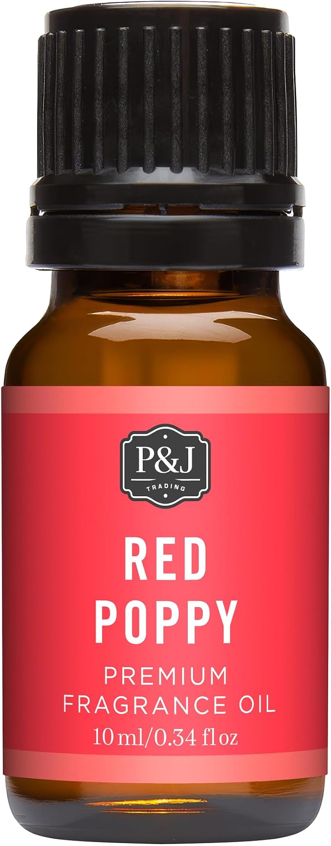 P&J Trading Fragrance Oil for Diffusers for Home - Red Poppy 10ml Fragrance Scents for Candle Making - Soap Making Supplies & Car Diffuser Scents