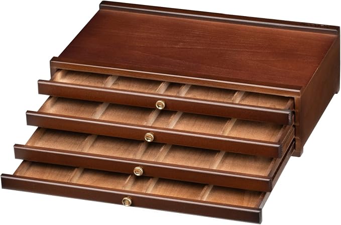 MEEDEN 4-Tier Artist Supply Storage Box: Art Organizer with Compartments