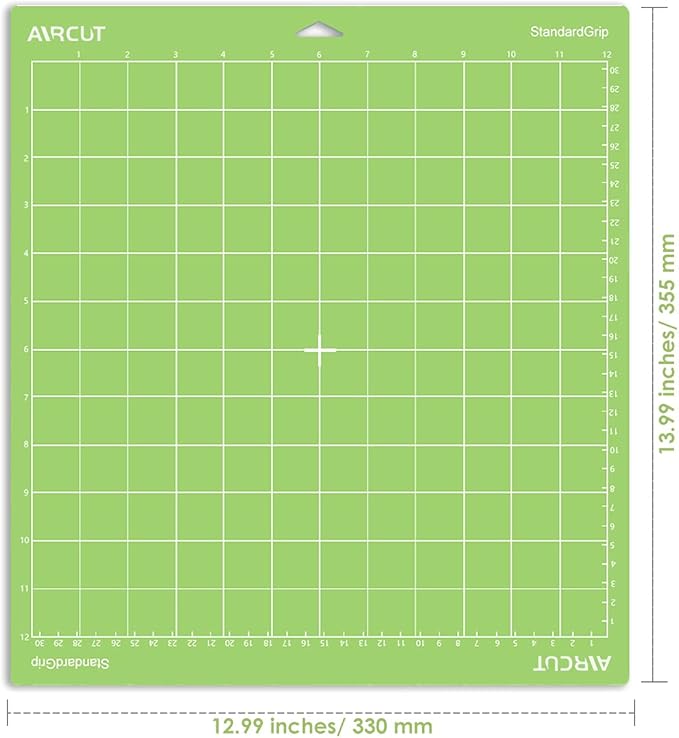 AIRCUT Cutting Mat for Cricut Maker and Explore Series, 5PC Variety Mats