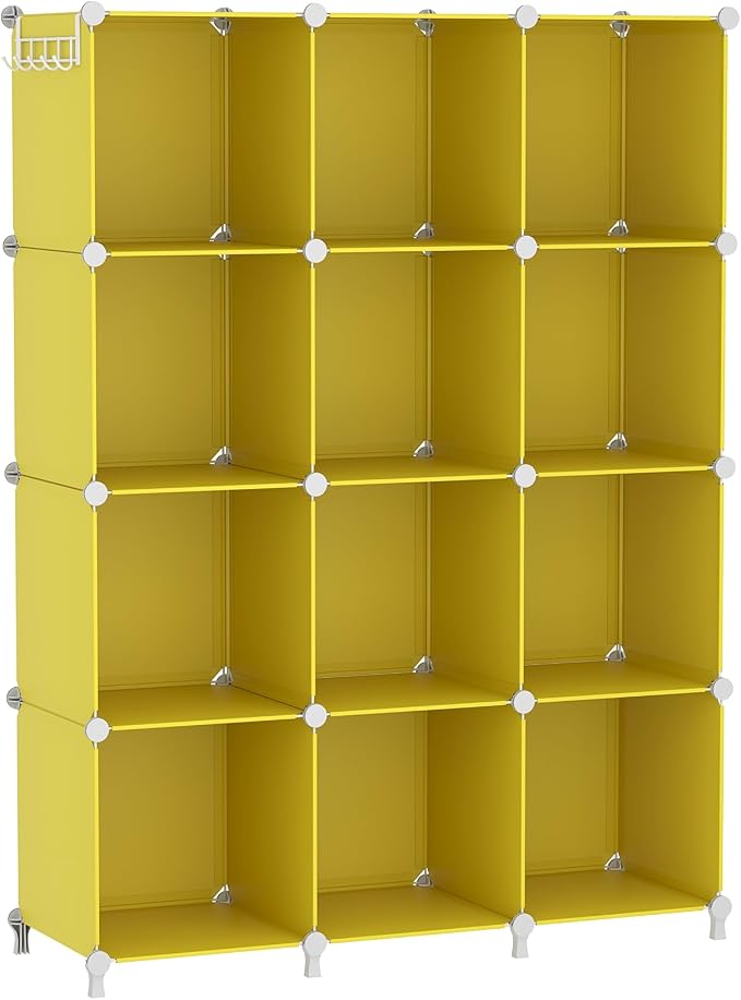 AWTATOS Cube Storage Organizer Closet Organizers 12 Cube Storage Shelves