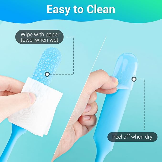 Gartful 6PCS Colored Silicone Spatula Stick, Reusable Epoxy Stir Sticks Scraper DIY Crafts Tools for Mixing Resin, Paint, Waxing, Liquid, Arts Projects, Facial Mask Stirring Rods, 6 Colors