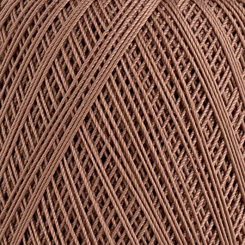 Yarn Art 1 Skein YarnArt Violet,100 Mercerized Cotton Yarn Threads Crochet Lace Hand Knitting Yarn Embroidery Arts Crafts (Brown 0015)