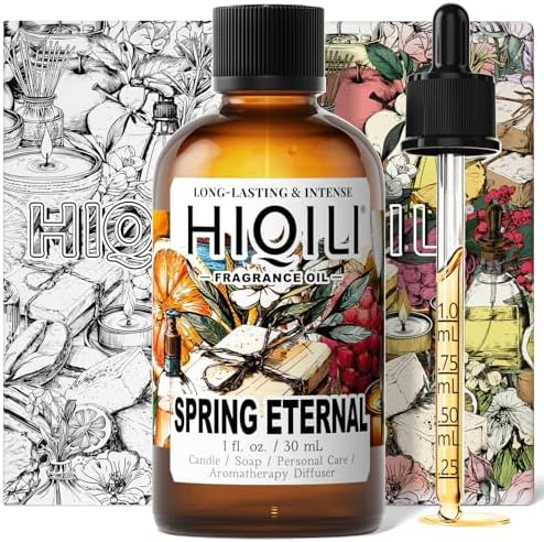 HIQILI Spring Eternal Fragrance Oil for Candle, Soap & Diffuserz