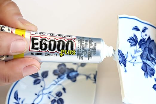 E6000 Eclectic 570110, Clear 0.9 Fl Oz E6000+Plus Multipurpose Adhesive
