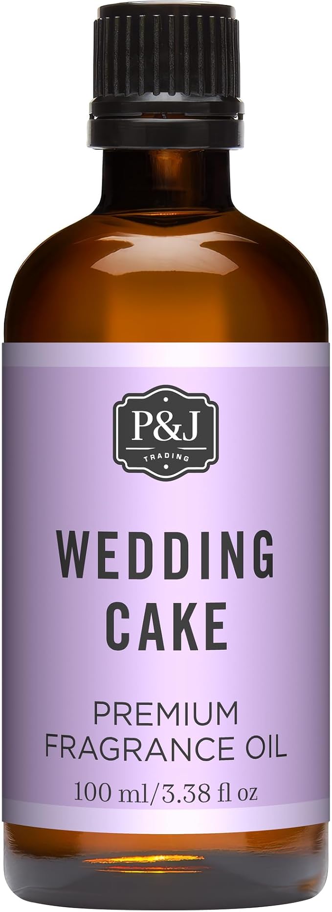 P&J Trading Fragrance | Wedding Cake Oil 100ml - Candle Scents for Candle Making, Freshie, Soap Making Supplies, Diffuser Oil Scents