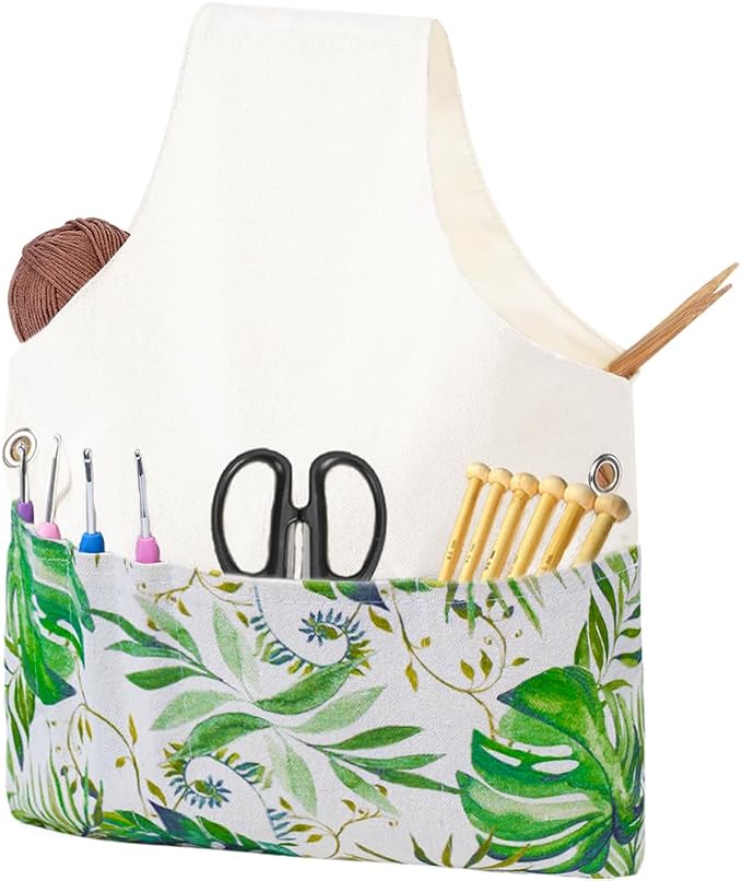 TOGETRUE Yarn Bag, Knitting Crochet Tote Bag, Yarn Storage Bag Organizer