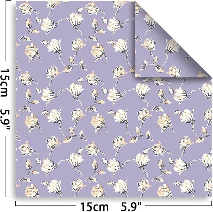 6x6" Origami Paper,100Sheets Double Sided Colored Paper,Square Craft Paper