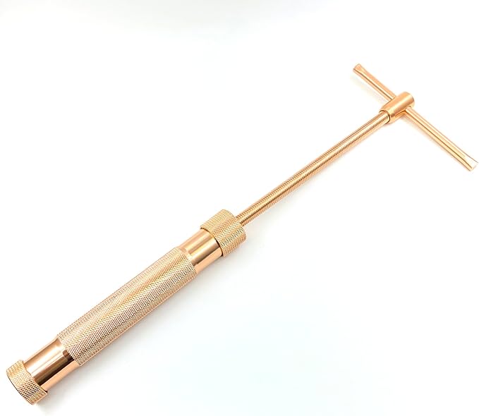 HEVERP Stainless Steel Clay Extruders Sugar Paste Extruder Cake Fondant Decorating Tool Set (Salmon Pink)