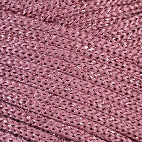 Makromecity Sparkle Polypropylene Macrame Cord 3mm x 131 Yards (394 feet) Premium Polyester Macrame Cord for Macrame Art & Crafts for Wall Hangings, Bags, Underplate, Rug