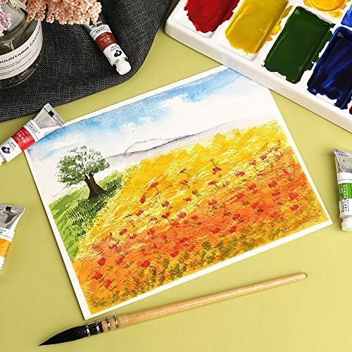 Paul Rubens Watercolor Paint Tube Set, 36 Vibrant Rich-Pigmented Colors