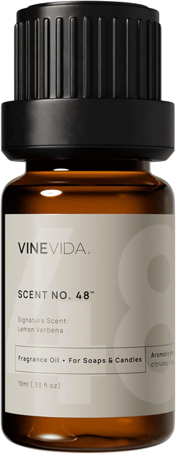 VINEVIDA [0.33oz] Lemon Verbena Fragrance Oil for Soap Making Scents for Candle Making, Perfume Oils, Soy Candles, Home Scents Oil Diffusers, Bath Scent Bomb Oils, Linen Spray, Lotions, Car Freshies