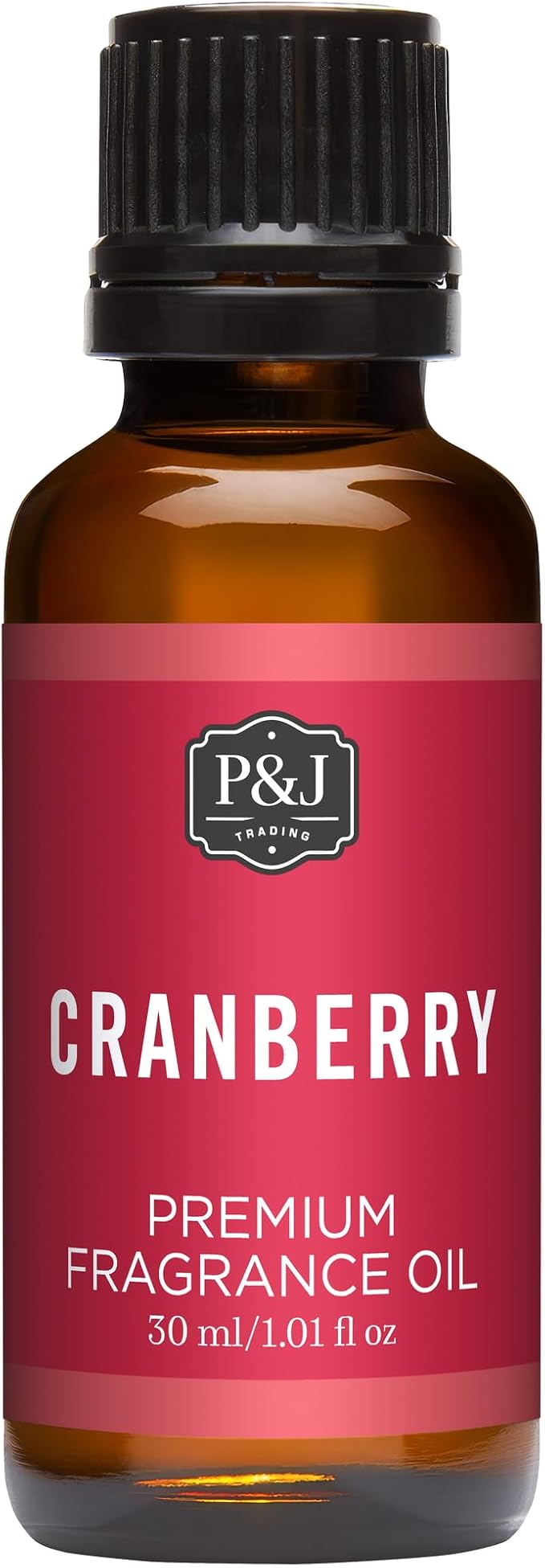 P&J Trading Fragrance Oil | Cranberry Oil 30ml - Candle Scents for Candle Making, Freshie Scents, Soap Making Supplies, Diffuser Oil Scents