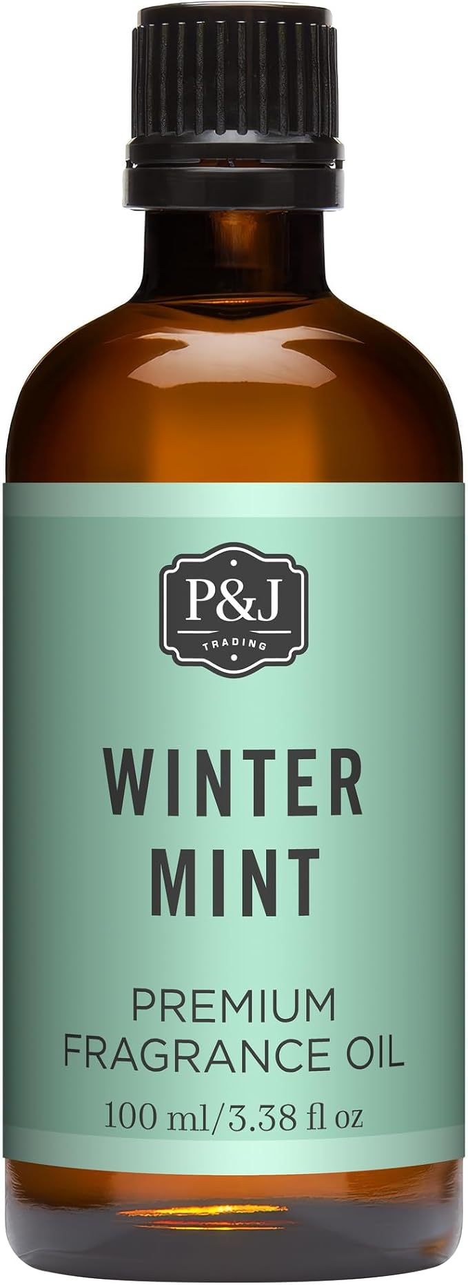 P&J Trading - Winter Mint Scented Oil 100ml - Fragrance Oil for Candle Making, Soap Making, Diffuser Oil
