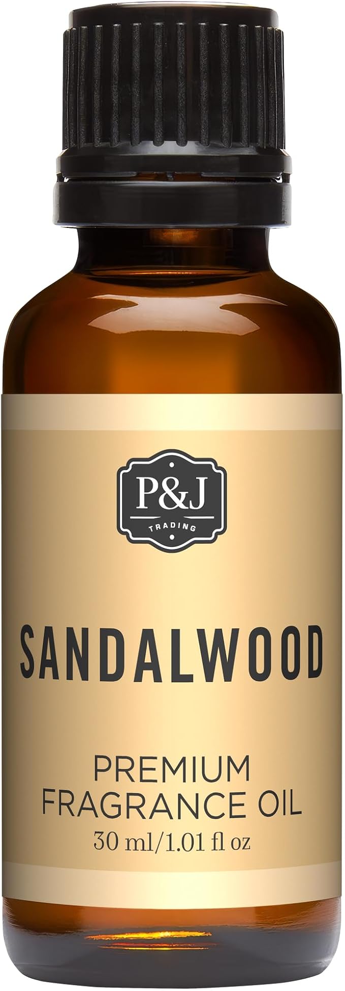 P&J Trading Fragrance Oil | Sandalwood Oil 30ml - Candle Scents for Candle Making, Freshie Scents, Soap Making Supplies, Diffuser Oil Scents
