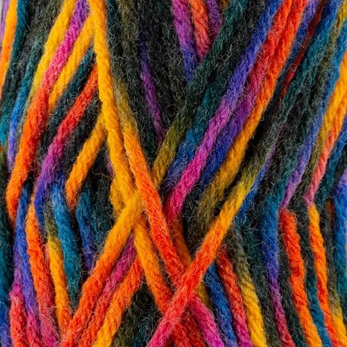 S Sensy Roving Multi-Premium Acrylic&Wool Yarn 5 Skeins Campfire 131 Yards