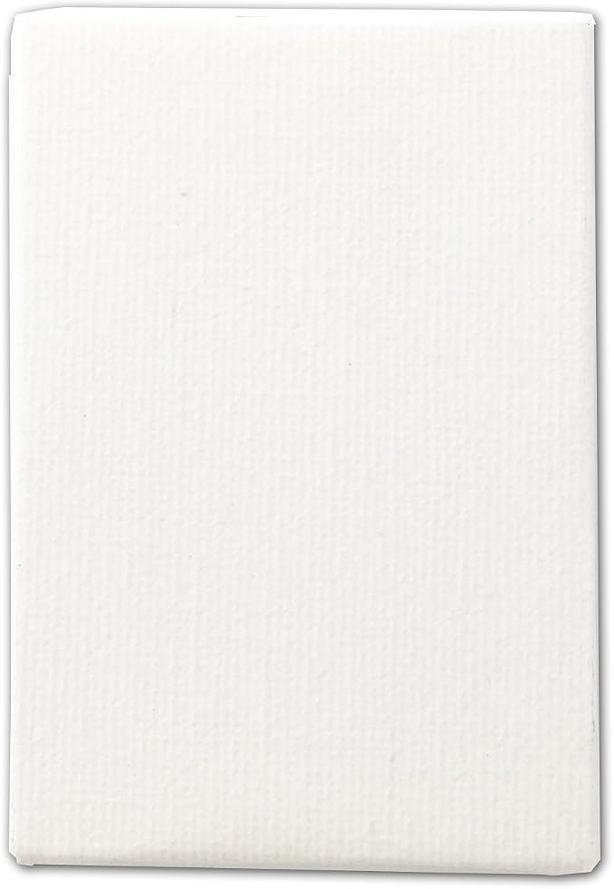 LWR CRAFTS Mini Stretched Canvas 2" X 3" Pack of 12
