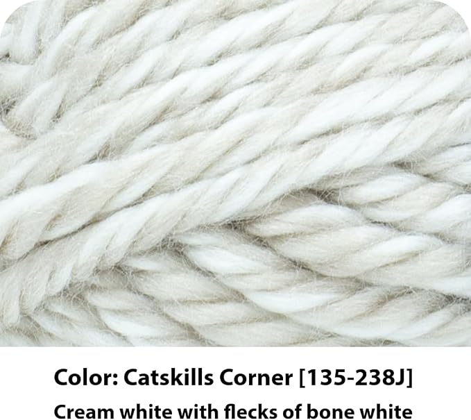 Lion Brand Yarn Hometown Yarn, Super-Bulky Yarn for Knitting, Crocheting, and Crafting, 1 Pack, Catskills Corner | Super Bulky Acrylic Fiber for Warm Crochet Blankets, Knit Winter Hats, Chunky Cardigans, Soft Scarves, Weaving