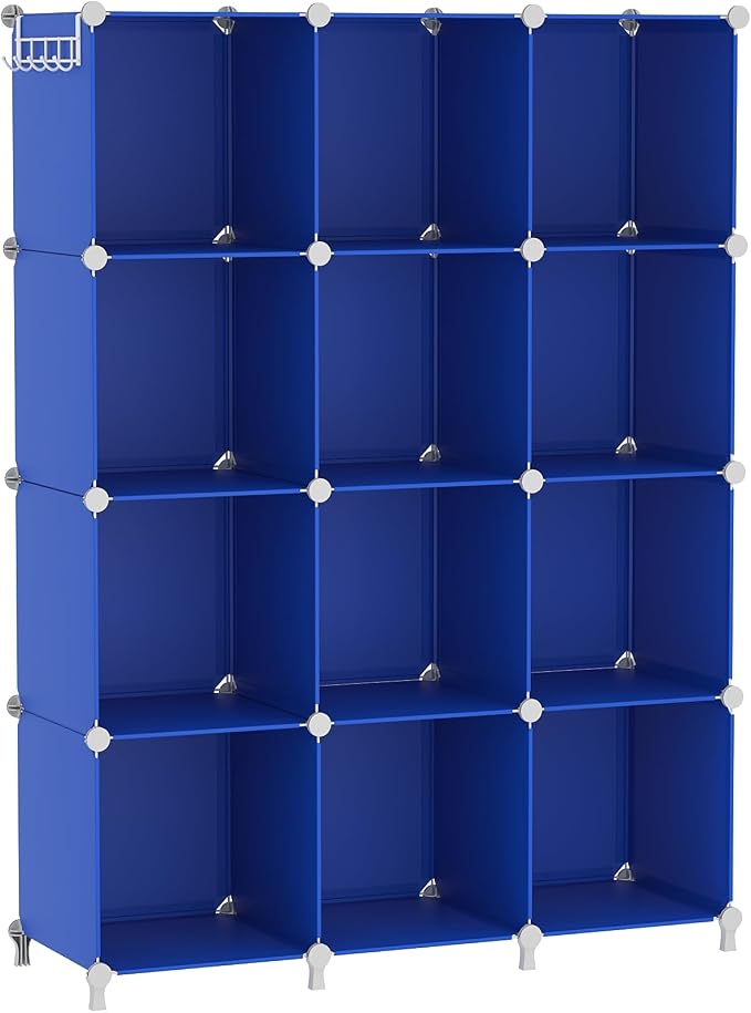 AWTATOS Cube Storage Organizer Closet Organizers 12 Cube Storage Shelves