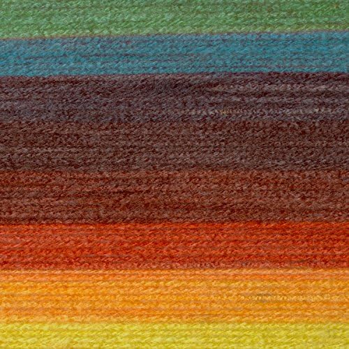 Lion Brand Yarn, Mandala DK Crochet Yarn, Thunderbird, Multicolor, 3 Pack