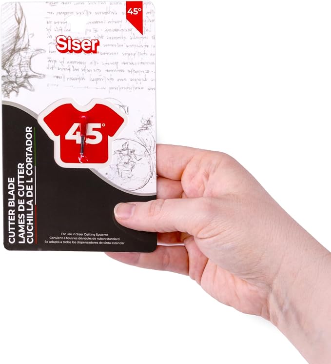 Siser 45 Degree Blade - Compatible with The Siser Blade Housing - Perfect Cuts On Vinyl, Cardstock and Other Lightweight Materials