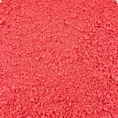 100G Crushed Fake Sprinkles Irregular Polymer Clay Slices Resin Sprinkles Fake CandyClay Sprinkles Nail Art Slices Polymer Sprinkles for Nail Art DIY Phone Case Crafts(22-Red)