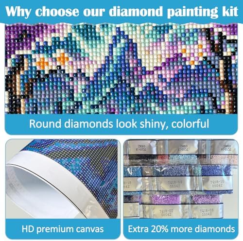 Happy Fall Scarecrow Diamond Painting Kits for Adults, 5D Pumpkin Diamond Art Kits for Adults Beginners, DIY Full Round Drill Diamond Dot Painting Gem Art Kits for Adult,Home Wall Decor 11.8x15.7 Inch