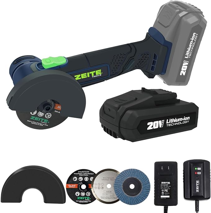 ZEITE 20V Cordless Cut Off Tool,3 Inches Portable Multi-Cutter
