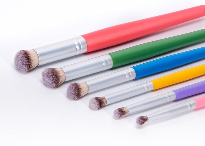 Yoseng Drybrush Set 6 Sizes, Fine Detail Art Paint Brushes