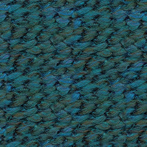 Lion Brand Yarn, Homespun Bulky Crochet Yarn, Lagoon, Blue, 3 Pack
