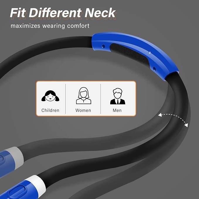 Vekkia Rechargeable LED Neck Book Light for Reading in Bed