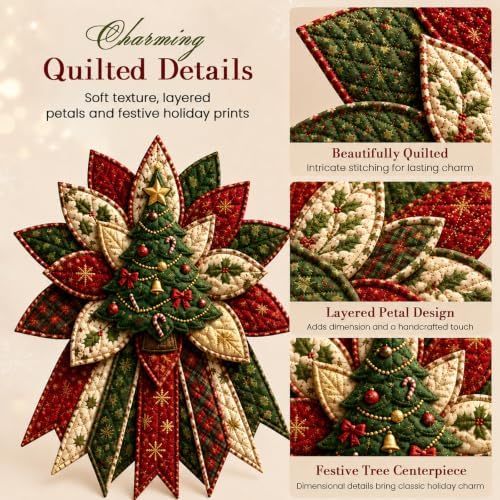 Daily Partner Quilted Christmas Door Hanging DIY Sewing Kit (A11)