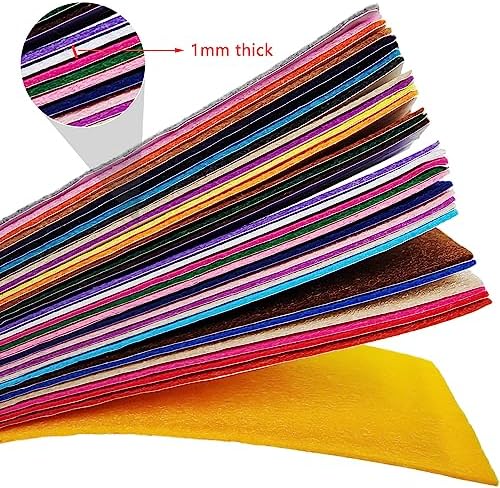 Jtnohx Self Adhesive Felt Sheets Adhesive Backed Felt Fabric Stiff Sheets