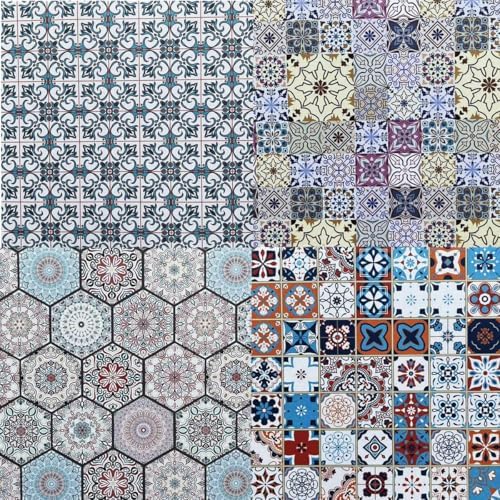 Groovy Boho Tribal Scrapbook Pad – 24 Bohemian Sheets for Scrapbooking, Junk Journals, Collage, Decoupage, Card Making & Mixed Media, 6x6 Single-Sided Craft Paper
