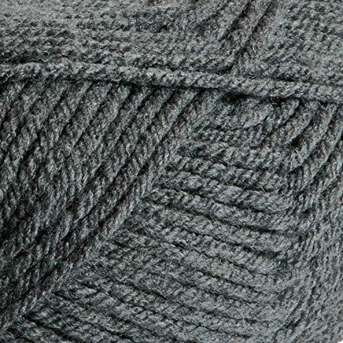 Knit Picks Brava Gray Worsted Weight Smooth Acrylic Yarn for Crochet