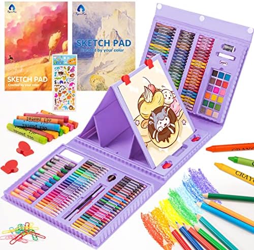 VigorFun Art Supplies, 240 PCS Drawing Art Kit, Gifts for Kids Girls Teens