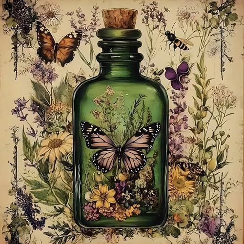 YOLENIX Magic Potion Bottle Diamond Art Kits for Adult Diamond Painting Kit